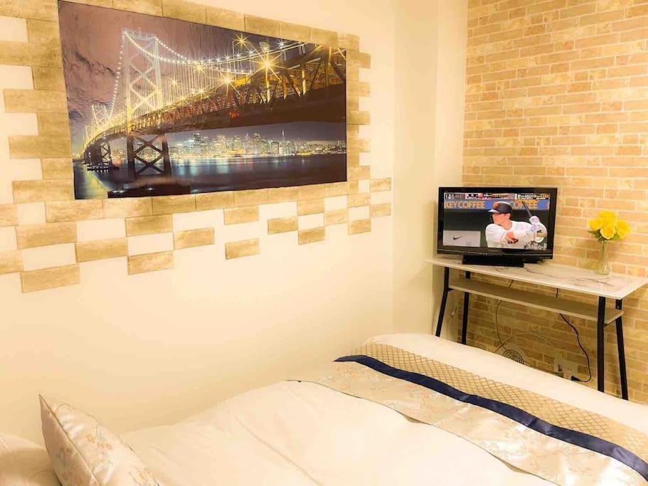203 Oshiage Sta 3Mins Walk! Wi-Fi Elevator 4Pax Daire Tokyo Dış mekan fotoğraf