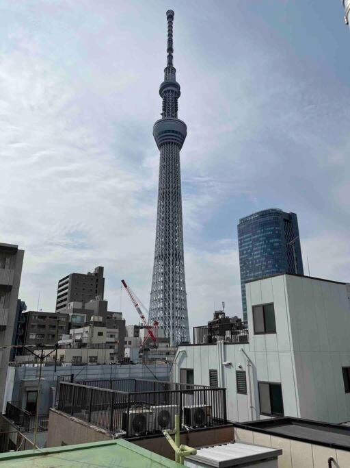 203 Oshiage Sta 3Mins Walk! Wi-Fi Elevator 4Pax Daire Tokyo Dış mekan fotoğraf