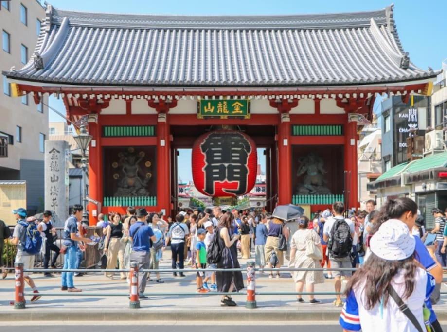 203 Oshiage Sta 3Mins Walk! Wi-Fi Elevator 4Pax Daire Tokyo Dış mekan fotoğraf